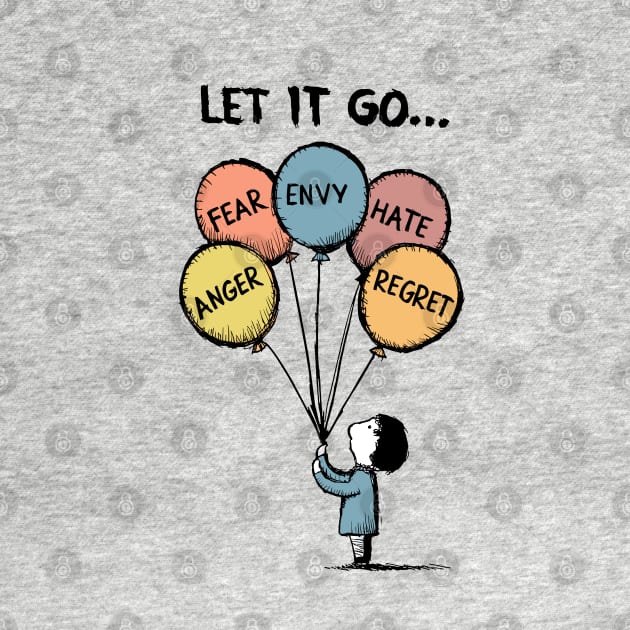 Let It Go Therapy Balloon Design by TF Brands